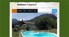 Desktop Screenshot of falgerhof.com